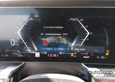 2025 BMW I7 Edrive50 from USA, damaged, VIN WBY43EJ0XSCU51294